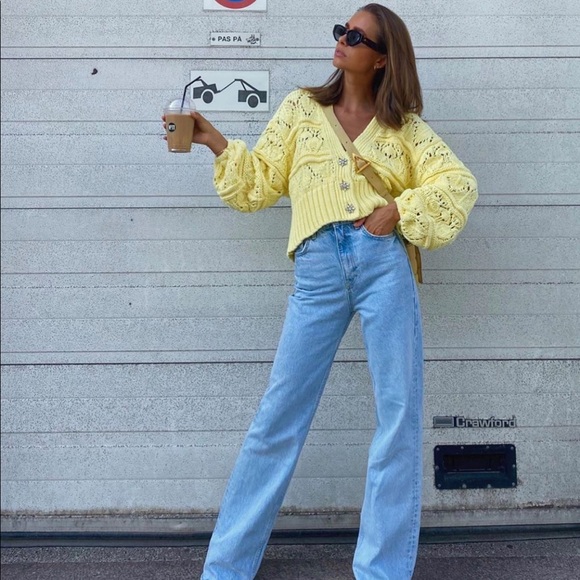 Zara jeweled buttons cardigan bloggers fav… - Picture 11 of 16